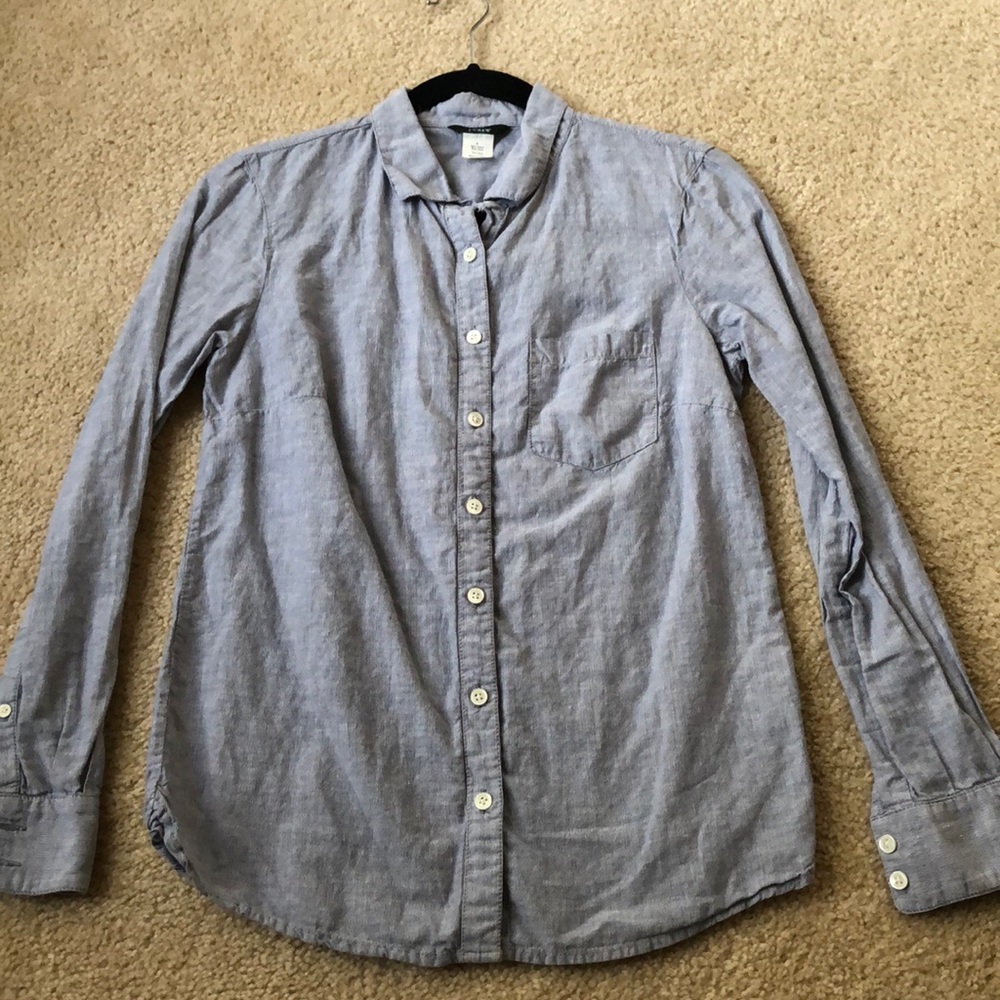 J. Crew Long Sleeve Button Down Shirt